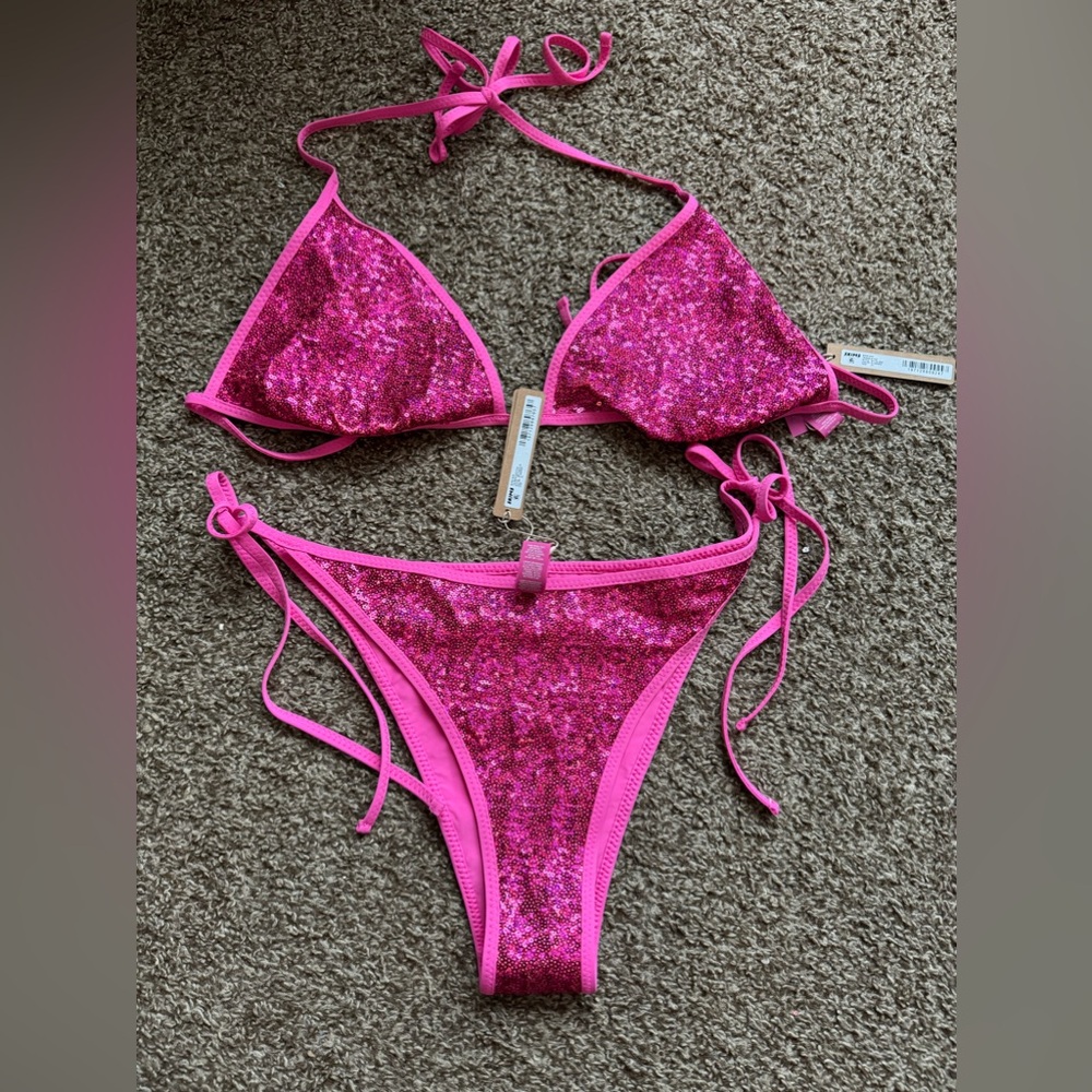 Skims sequin bikini